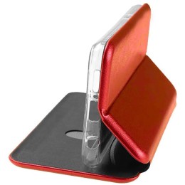 Чехол книжка для Honor 50 Lite Fashion Case Красный