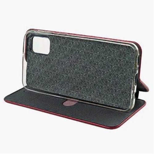 Чехол книжка для Samsung Galaxy A22S Fashion Case Красный