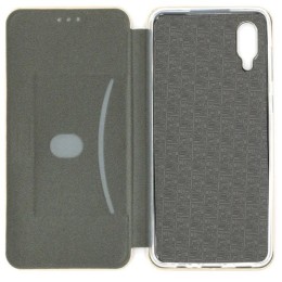 Чехол книжка для Samsung Galaxy A03 Core Fashion case Золотой