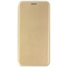 Чехол книжка для Samsung Galaxy A03 Fashion Case Золотой