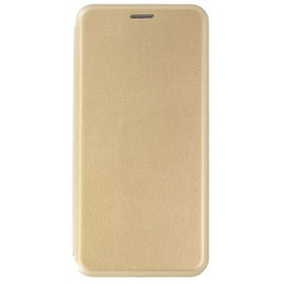 Чехол книжка для Samsung Galaxy A03 Fashion Case Золотой