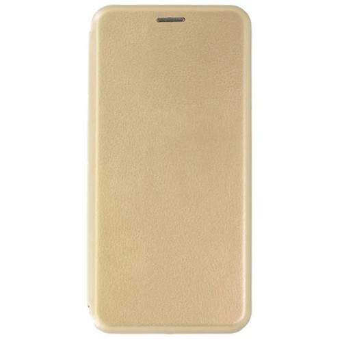 Чехол книжка для Samsung Galaxy A03 Fashion Case Золотой