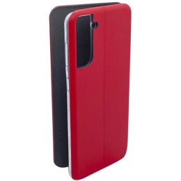 Чехол книжка для Samsung Galaxy S21 FE Fashion Case Красный