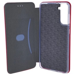 Чехол книжка для Samsung Galaxy S21 FE Fashion Case Красный