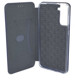 Чехол книжка для Samsung Galaxy S21 FE Fashion Case Темно синий