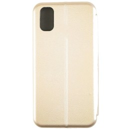 Чехол книжка для Xiaomi Poco X4 Pro 5G Fashion Case Золотой
