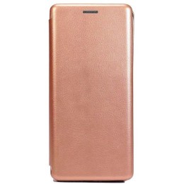 Чехол книжка для Realme 9i Fashion Case Розовое золото