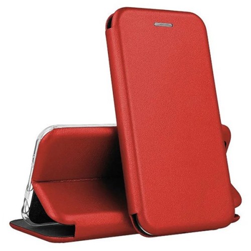 Чехол книжка для Realme Narzo 50i Fashion Case Красный