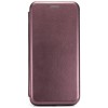 Чехол книжка для Realme Narzo 50i Fashion Case Бордовый