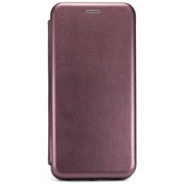 Чехол книжка для Realme Narzo 50i Fashion Case Бордовый