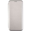 Чехол книжка для Xiaomi Poco F3 Fashion Case Серый