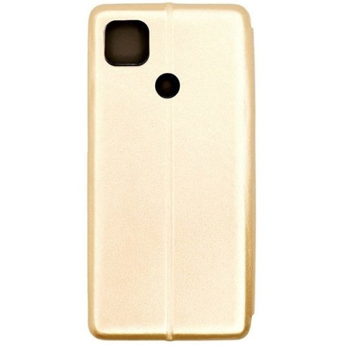 Чехол книжка для Xiaomi Redmi 10A Fashion Case Золотой
