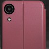 Чехол книжка для Samsung Galaxy A03 Core Fashion Case Бордовый