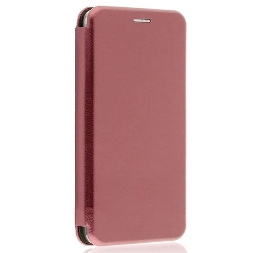 Чехол книжка для Samsung Galaxy A03 Fashion Case Бордовый