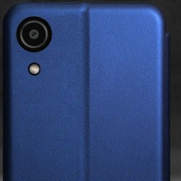 Чехол книжка для Samsung Galaxy A03 Fashion Case Синий