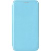 Чехол книжка для Samsung Galaxy A03S Fashion Case Голубой