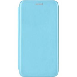 Чехол книжка для Samsung Galaxy A03S Fashion Case Голубой