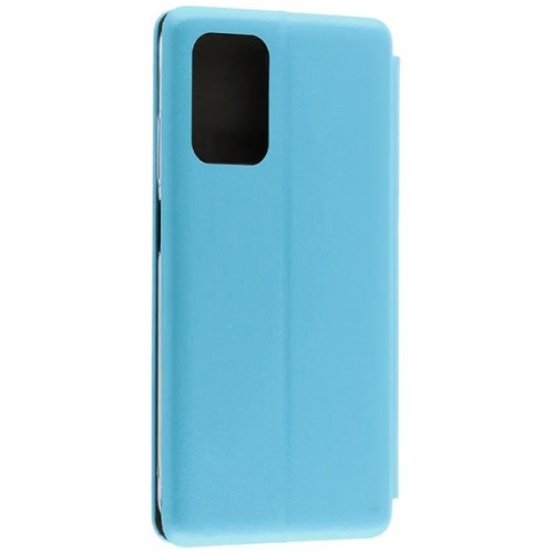 Чехол книжка для Samsung Galaxy A03S Fashion Case Голубой