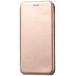 Чехол книжка для Samsung Galaxy A03S Fashion Case Розовое золото