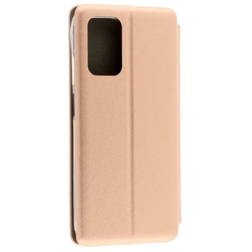 Чехол книжка для Samsung Galaxy A03S Fashion Case Розовое золото