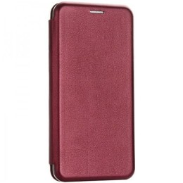Чехол книжка для Samsung Galaxy A03S Fashion Case Бордовый