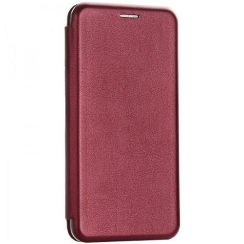 Чехол книжка для Samsung Galaxy A03S Fashion Case Бордовый