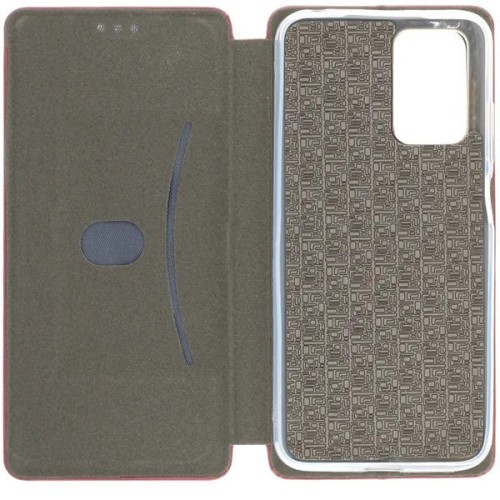 Чехол книжка для Samsung Galaxy A03S Fashion Case Бордовый