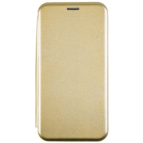Чехол книжка для Honor X7 Fashion Case Золотой