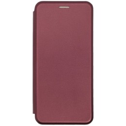 Чехол книжка для Honor X8 Fashion Case Бордовый