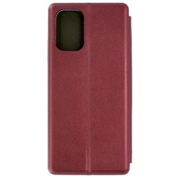 Чехол книжка для Realme 9 Pro Plus Fashion Case Темно красный