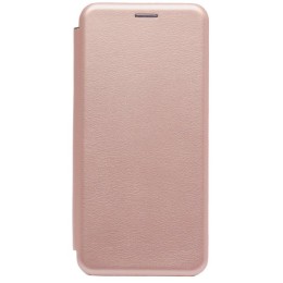Чехол книжка для Realme 8i Fashion Case Розовое золото