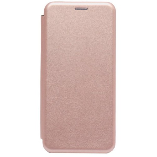 Чехол книжка для Realme 8i Fashion Case Розовое золото