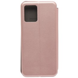 Чехол книжка для Realme 8i Fashion Case Розовое золото