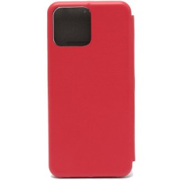 Чехол книжка для Realme 8i Fashion Case Красный
