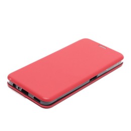 Чехол книжка для Realme 8i Fashion Case Красный