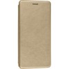 Чехол книжка для Samsung Galaxy S21 Ultra Fashion Case Золотой