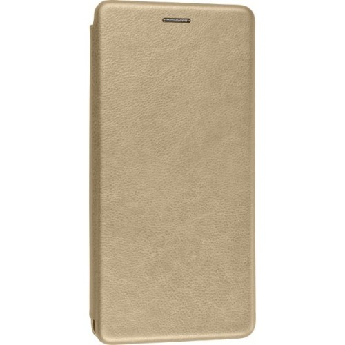 Чехол книжка для Samsung Galaxy S21 Ultra Fashion Case Золотой
