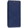 Чехол книжка для Samsung Galaxy S21 Ultra Fashion Case Темно синий