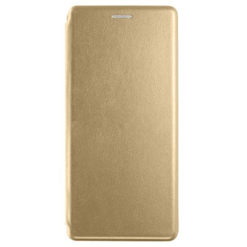 Чехол книжка для Samsung Galaxy S22 Ultra Fashion Case Золотой