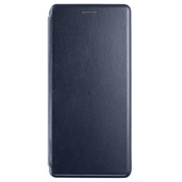 Чехол книжка для Samsung Galaxy S22 Ultra Fashion Case Темно синий