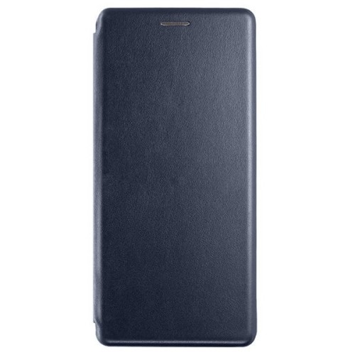 Чехол книжка для Samsung Galaxy S22 Ultra Fashion Case Темно синий