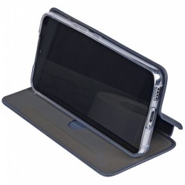 Чехол книжка для Samsung Galaxy S22 Fashion Case Темно синий