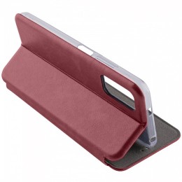 Чехол книжка для Xiaomi Poco M3 Pro Fashion Case Бордовый