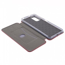 Чехол книжка для Xiaomi Poco M3 Pro Fashion Case Бордовый