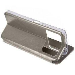 Чехол книжка для Xiaomi Poco X4 Pro Fashion Case Серый