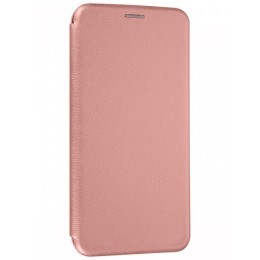 Чехол книжка для Xiaomi Poco X4 Pro Fashion Case Розовое золото
