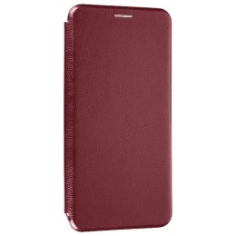 Чехол книжка для Xiaomi Poco X4 Pro Fashion Case Бордовый