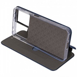 Чехол книжка для Xiaomi Poco X4 Pro Fashion Case Синий
