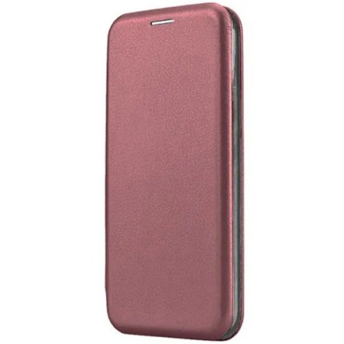 Чехол книжка для Oppo A54 Fashion Case Бордовый