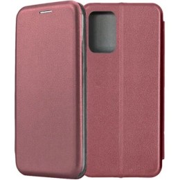 Чехол книжка для Oppo A54 Fashion Case Бордовый